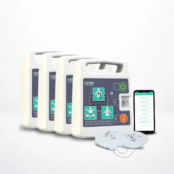 desfibriladores para capacitaciones en RCP