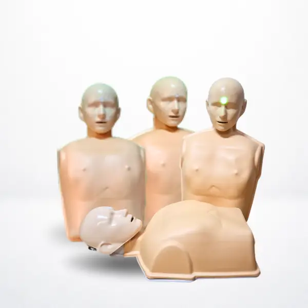 maniquí para rcp con luz