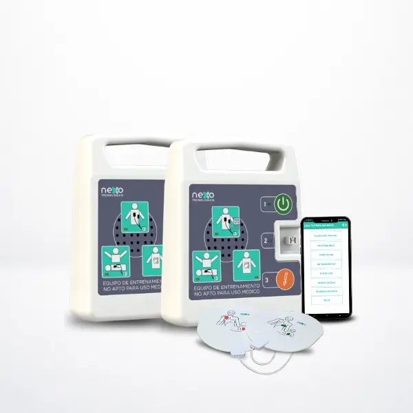 desfibrilador para capacitaciones en RCP